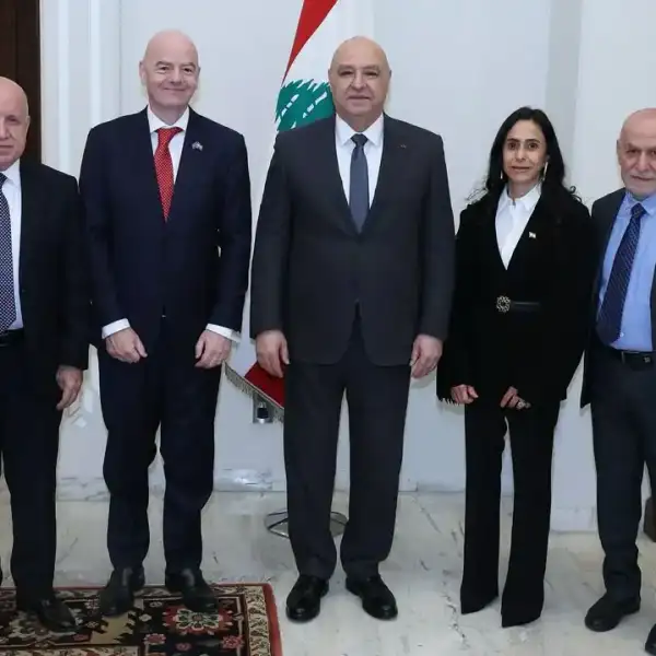 رئيس الفيفا في بعبدا… والرئيس عون يوافق على…