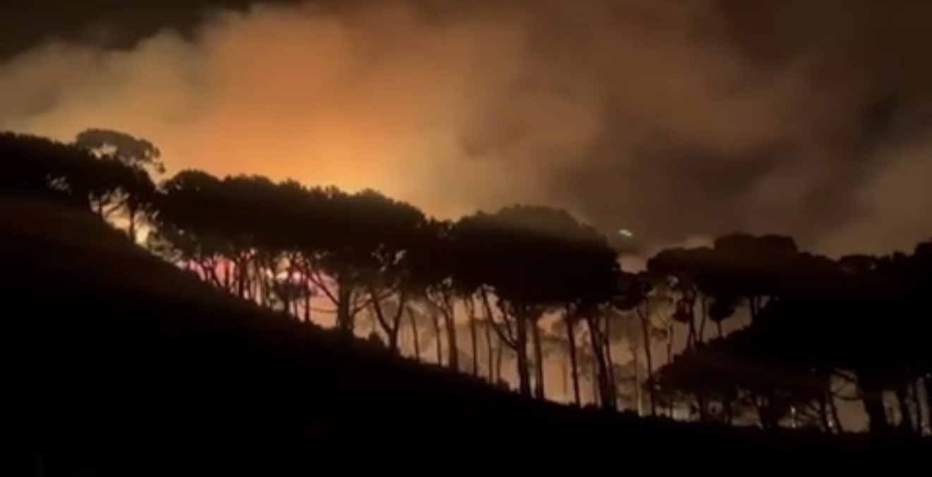 فيديو جديد من حريق اقليم الخروب… وحريق في بعبدا!