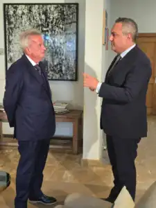 سلامة عبر شاشة “العربية” قريبًا