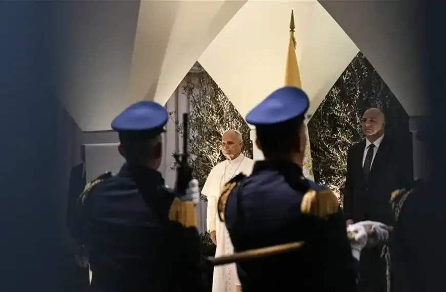 عون في حفل استقبال البابا: رجاؤنا شفاء النفوس والقلوب والعقول من الأحقاد والحروب والدمار