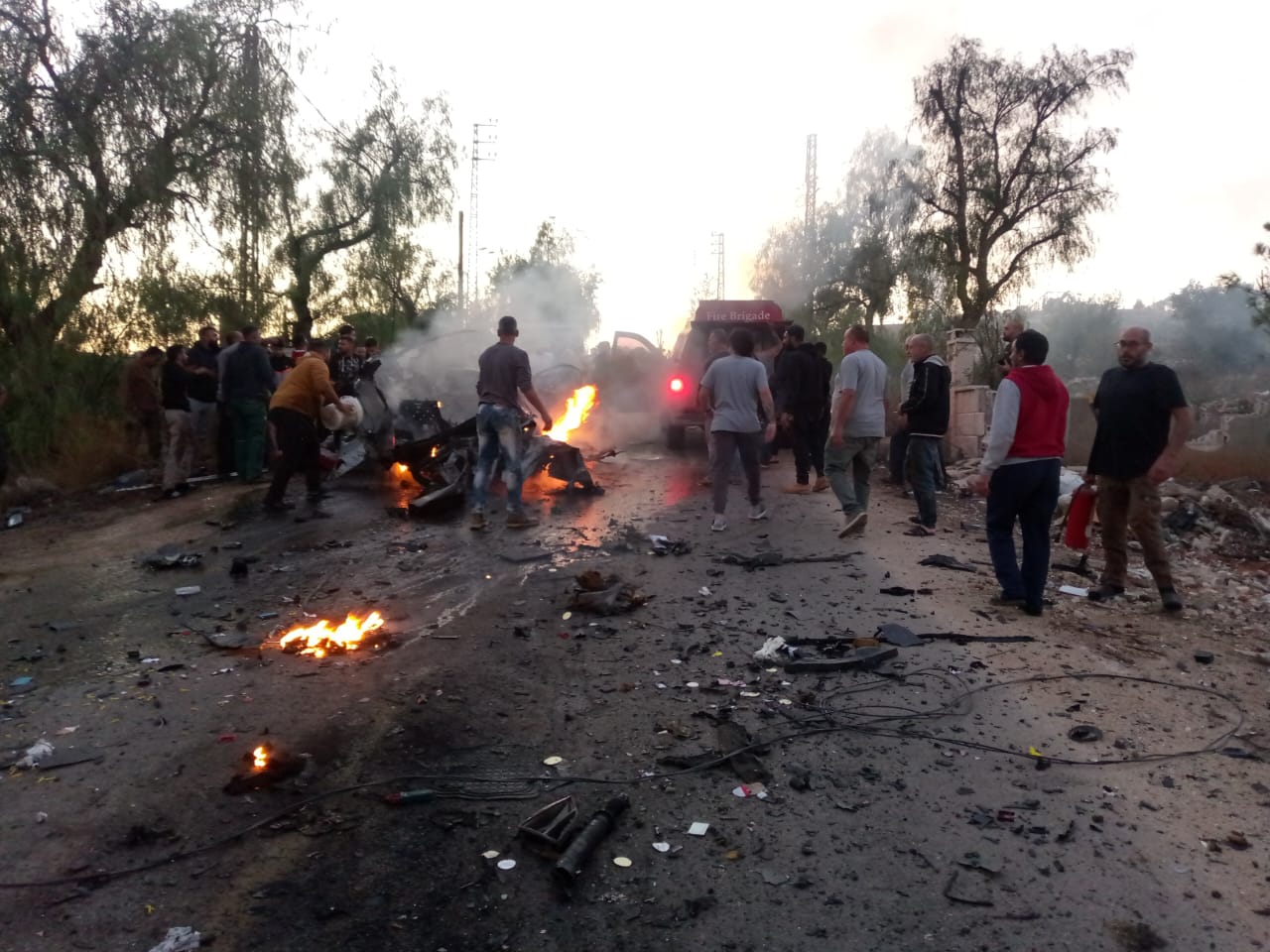 شيهد في استهداف سيارة في بليدا