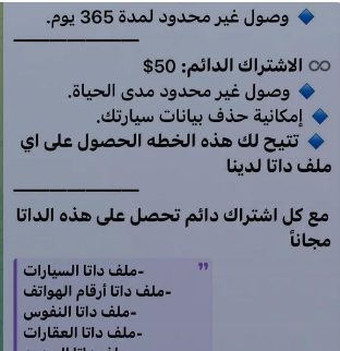 بيانات اللبنانيين معروضة للبيع بـ30 دولاراً!