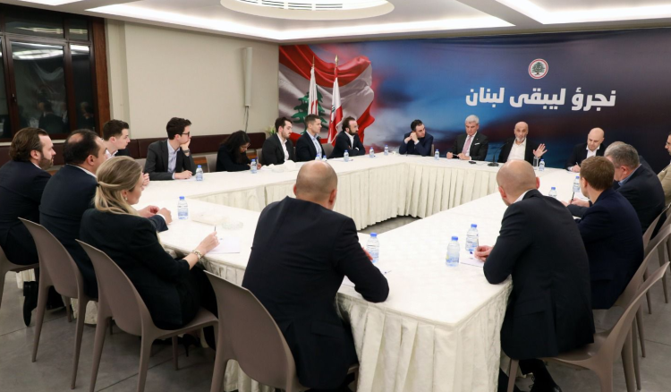 جعجع بحث مع وفد اقتصادي دولي سبل استقطاب…