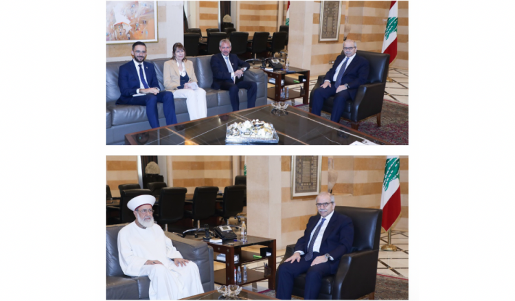 سلام ناقش ملف الأسرى مع وفد اللجنة الدولية للصليب الأحمر