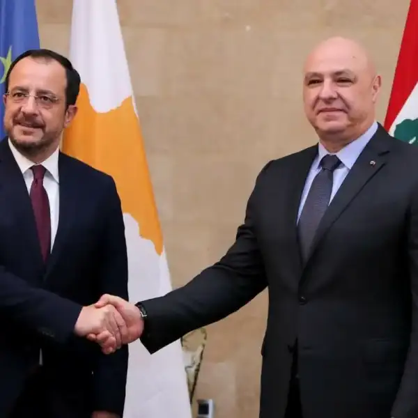 بالفيديو- وصول الرئيس القبرصي إلى قصر بعبدا