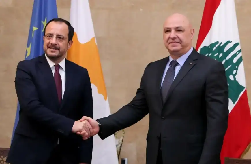 بالفيديو- وصول الرئيس القبرصي إلى قصر بعبدا