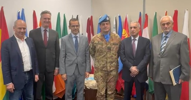 لجنة الشؤون الخارجية زارت مقر اليونيفيل في الناقورة