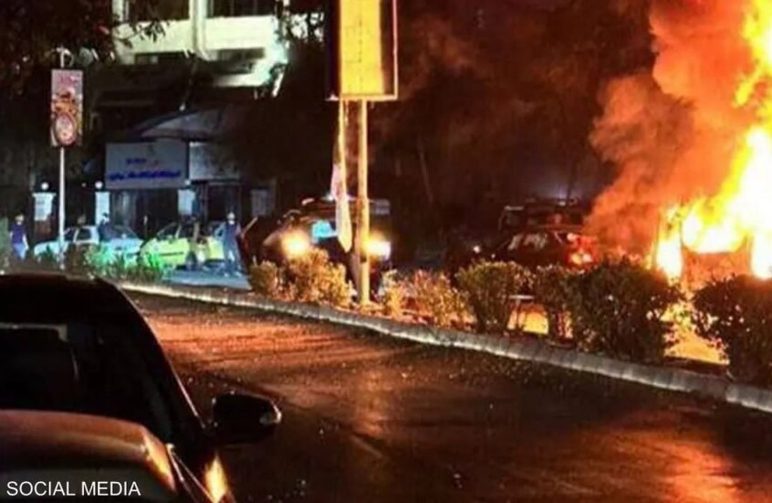 إسرائيل تنفي أيّ علاقة لها بانفجار المزّة أمس