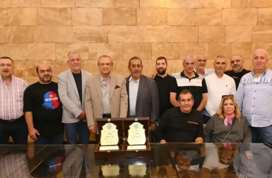 حبيب يكرّم مختارَين من الميناء انتُخبا في رابطة مخاتير طرابلس