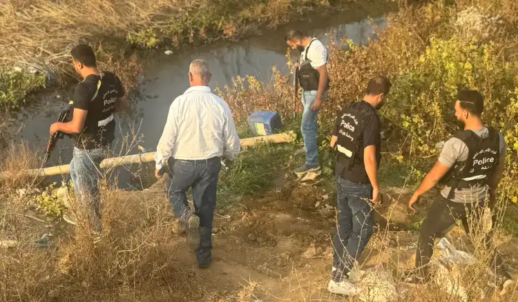 توقيف شخصَين استخدما مياهَ آسنةً لري المزروعات