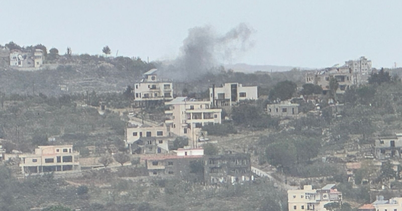 قذيفة معادية استهدفت بلدة عيتا الشعب