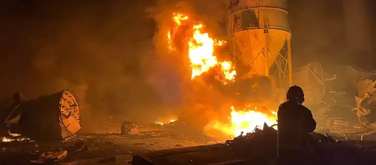 جنوب-غارة-نار