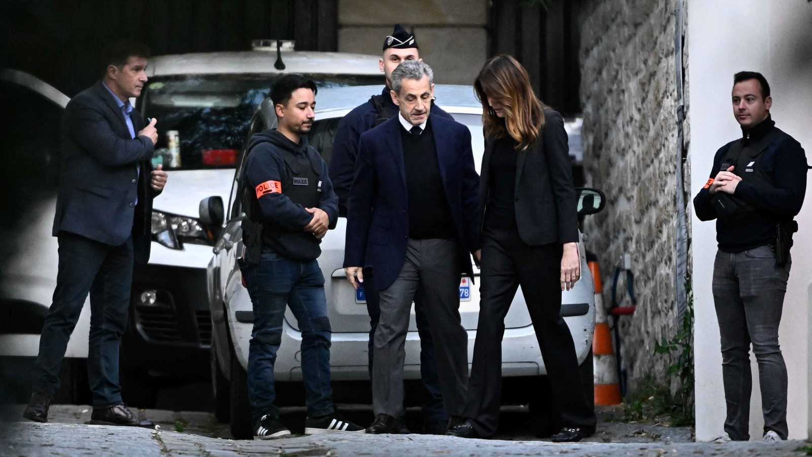 بعد 20 يوما في السجن…ساركوزي الى الحرية!