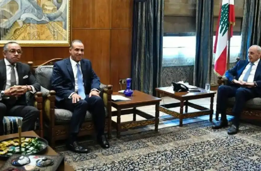 السفير المصري من عين التينة: يجب حصر السلاح…