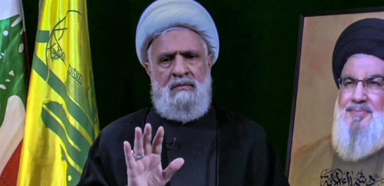 قاسم: وقف النار ثمن مقبول لنا لانتشار الجيش