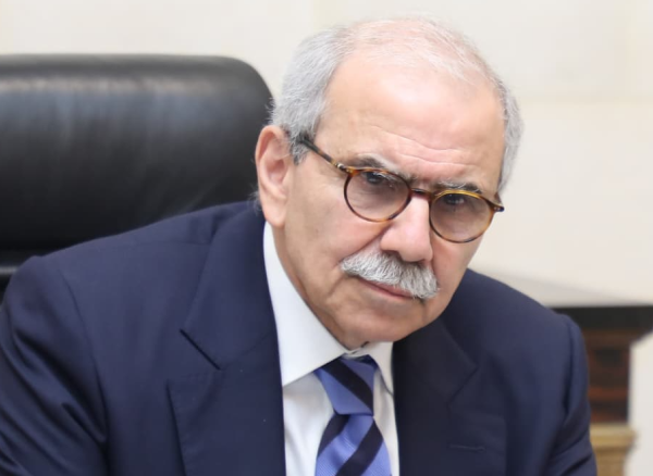 سلام استقبل وزير الخارجية المصرية