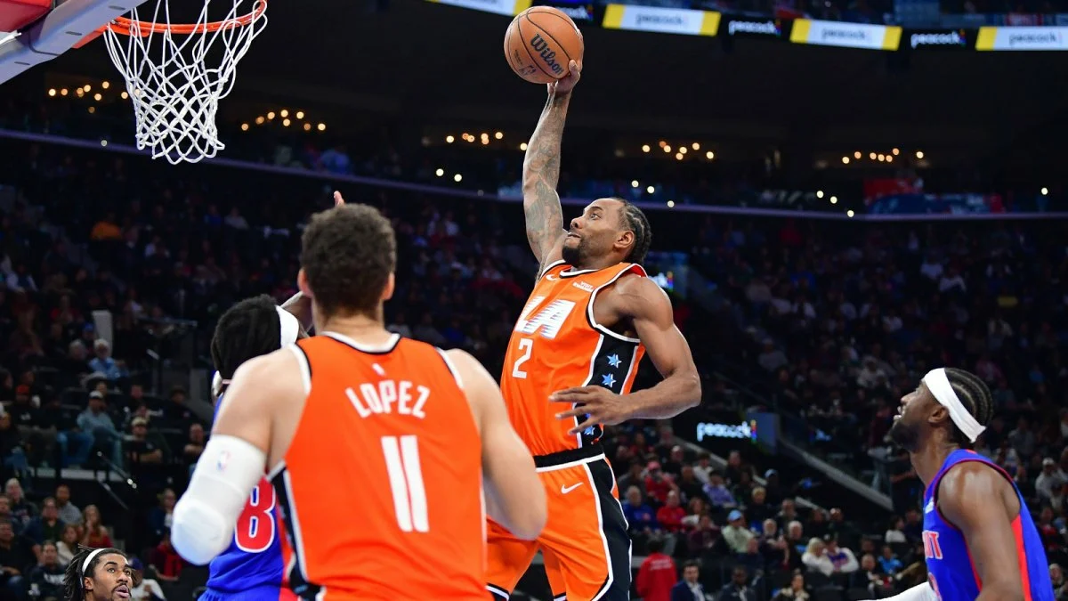 Detroit Pistons At Los Angeles Clippers