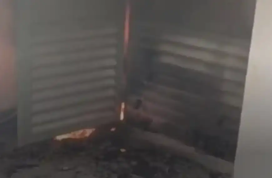 حريق داخل مدرسة السانت تريز- أميون