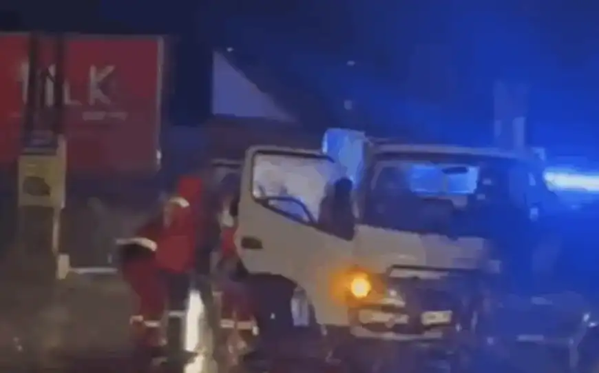 حادث على طريق المديرج وجريح بحالة خطرة