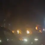 اندلاع حريق في Khoury Home فرع الدورة