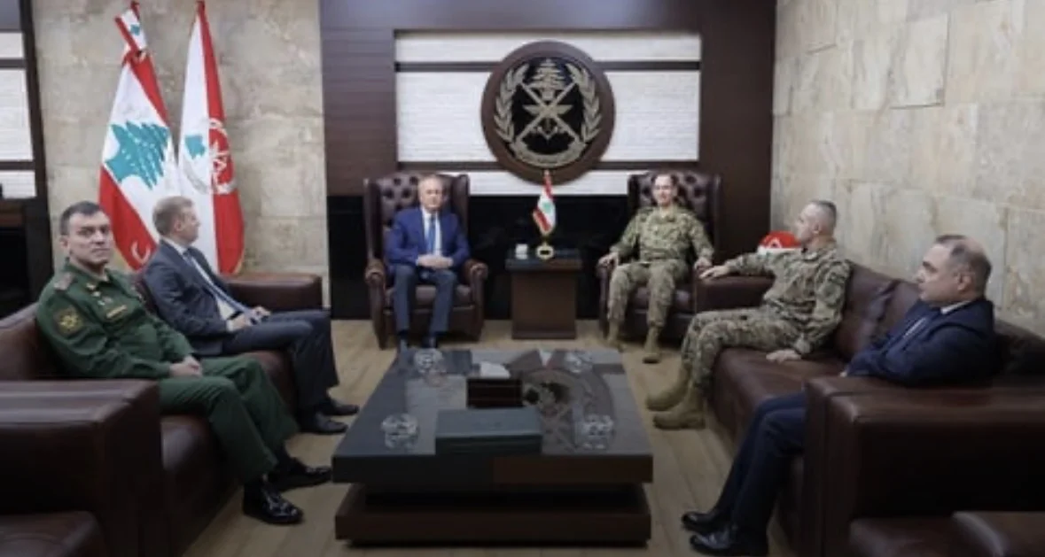 هيكل استقبل السفير الروسي وحاصباني