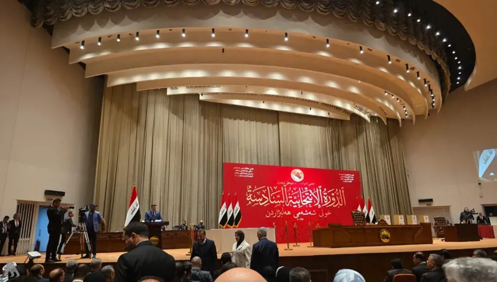 البرلمان العراقي ينتخب هيبت الحلبوسي رئيساً له