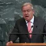 غوتيريس: هناك أسباب قوية للاعتقاد بارتكاب جرائم حرب في غزة