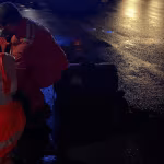 على أوتوستراد البالما.. طفل سقط داخل “ريغار مكشوف”