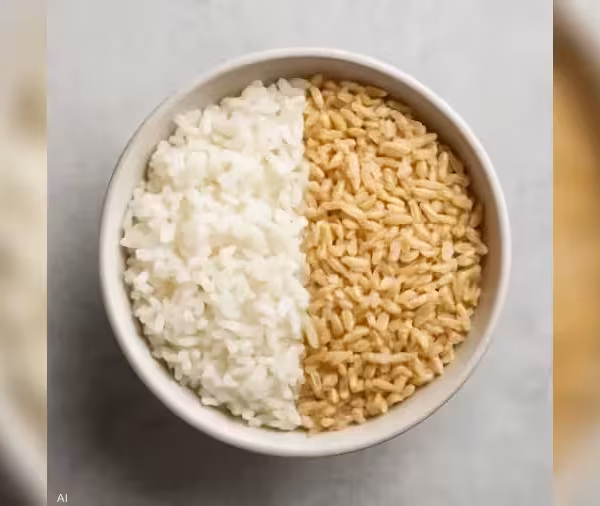 مقارنة بين الأرز الأبيض والبني.. ما الأفضل لصحتك؟
