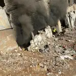 بالفيديو والصورة- هذا ما حصل في مبنى قرب مكان استشهاد نصرالله