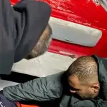 بالصور- الدفاع المدني: إنقاذ مواطن سقط عن الصخور مقابل شاطئ حامات