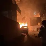 فيديو للسيارة المستهدفة