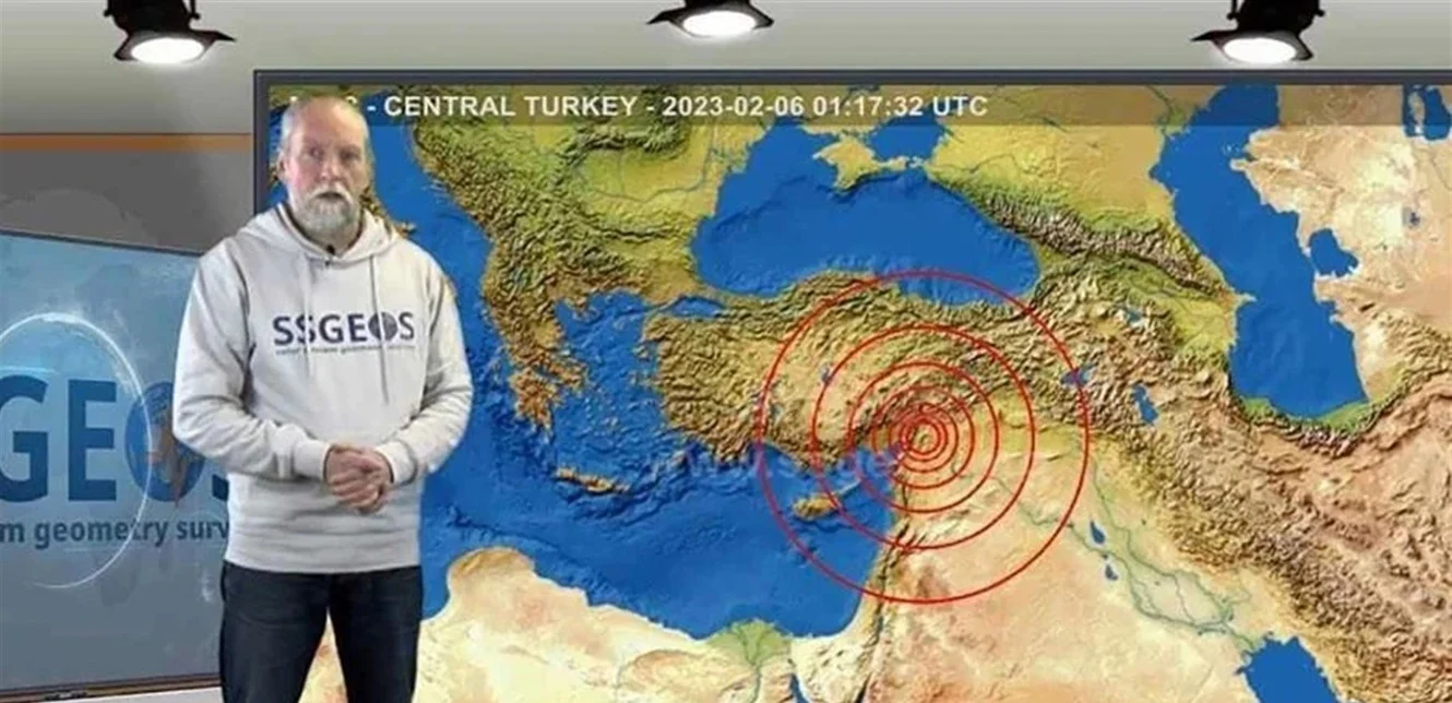 العالم الهولندي يحذّر من زلزال كبير مطلع عام ٢٠٢٦ ويحدد مناطق الخطر