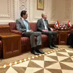 رجّي يلتقي نظيره العماني وتأكيدٌ على دعم بسط سلطة الحكومة اللبنانية