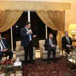 ماغرو من دارة الخازن: باريس مصرّة على إبقاء الملف اللبناني أولوية دولية