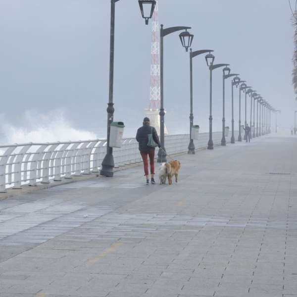 أمطار متفرقة والحرارة دون معدلاتها