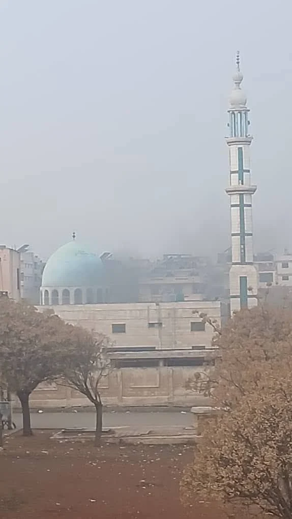 بالفيديو- مشاهد إضافية من داخل المسجد المستهدف في حمص