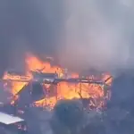 بالفيديو- في أوستراليا، النيران تلتهم المنازل