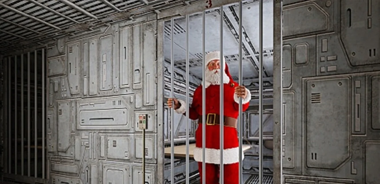 بابا نويل في السجن