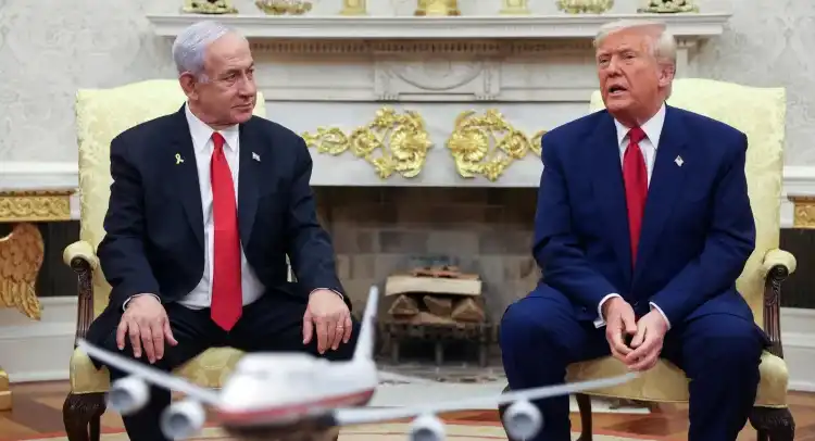 ترامب ونتنياهو 3