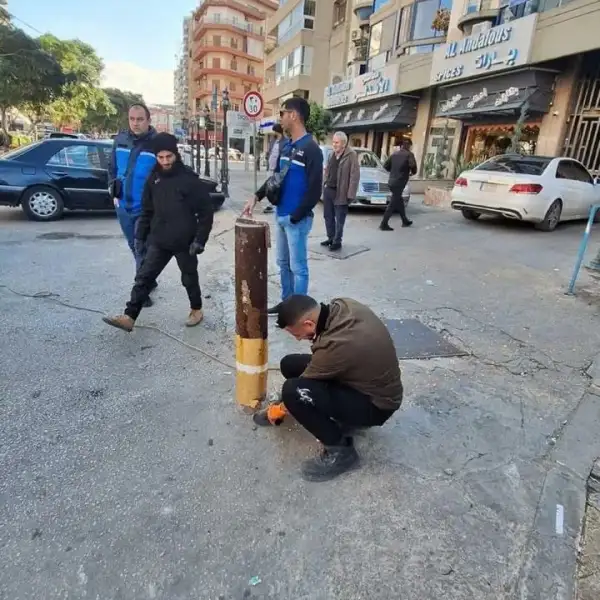 بالصور- إزالة التعدّيات في طرابلس