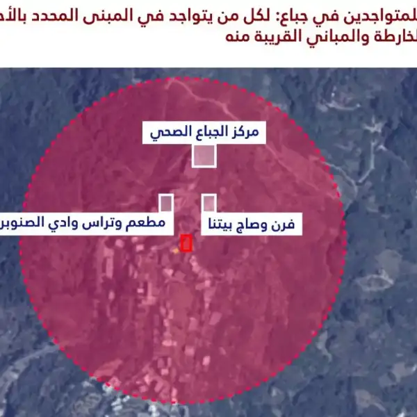 الجيش الإسرائيلي يهدد بقصف أبنية في الجنوب
