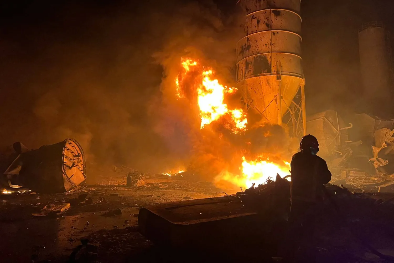 جنوب-غارة-نار