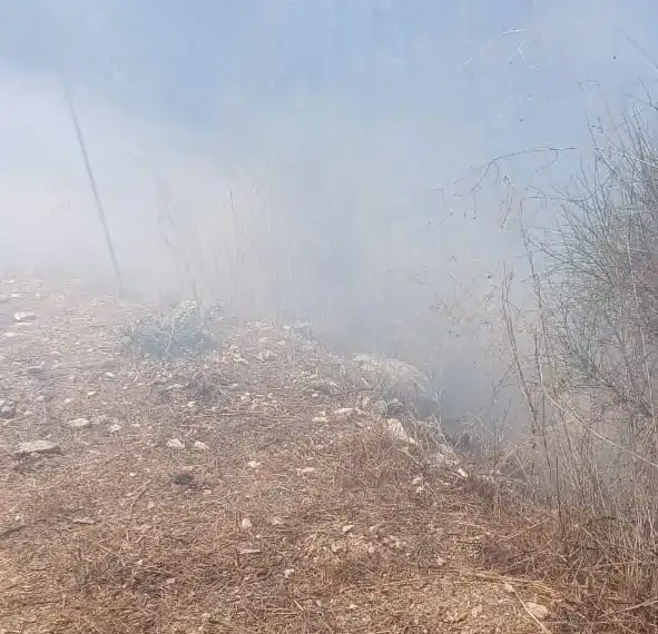 بالفيديو- إحتراق منزل في الطريق الجديدة