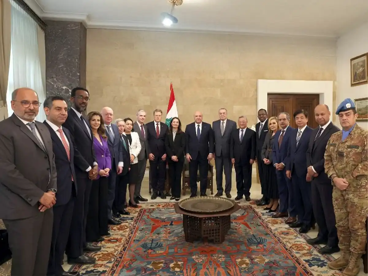 عون-مع-وفد-مجلس-الأمن-1