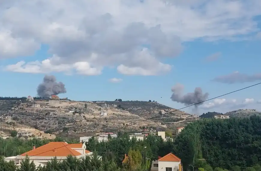 بالفيديو- مشاهد إضافيّة من الغارات التي استهدفت الجنوب والبقاع الغربي