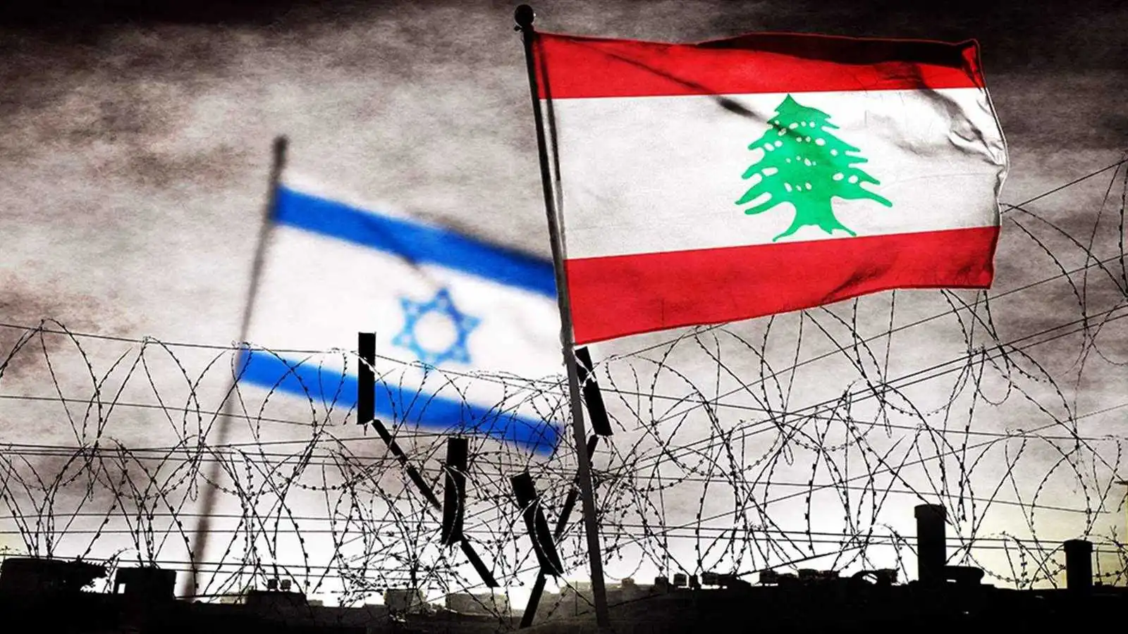 لبنان-اسرائيل-علم