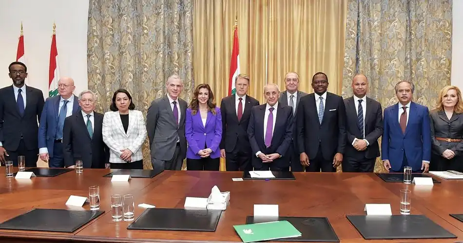 نبيه-بري-مستقبلا-وفد-مجلس-الأمن