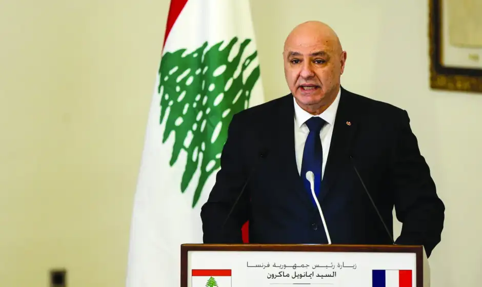 الرئيس اللبناني جوزيف عون