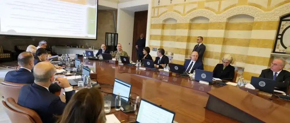 جلسة مجلس الوزراء عون1